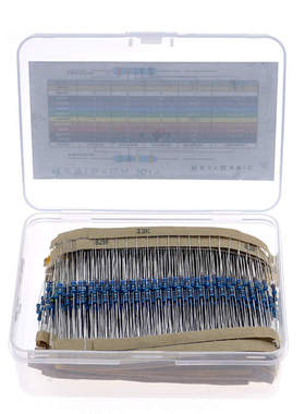 1460pcs 73 Kinds 1R-1M Value 1% 1/4W Metal Film Resistor Ass