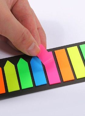 Hot 4.5*1.5cm Colorful Arrow Sticky Notes Life Sticky Notes