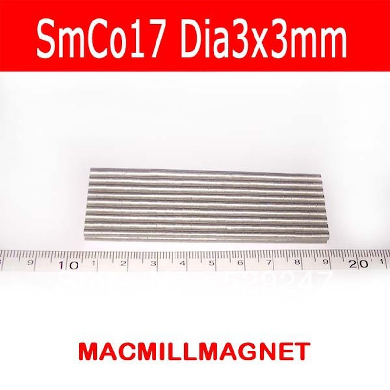 50pcs/pc, dia3x3mm SmCo rare earth magnet, Whole Sales Brand