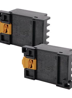 PTF14A 14 Pins 8P DIN Rail Mount Relay Socket Base 2pcs for