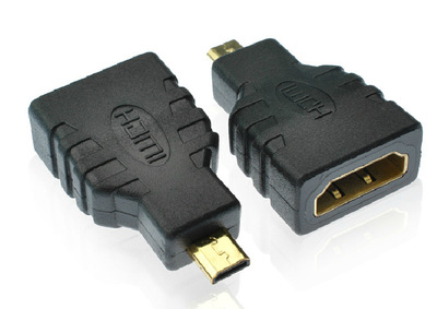 Micro D HDMI Male to HDMI Female Adapter Convertor