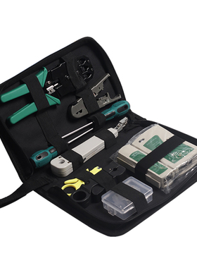 10 Pcs Network Combination Tool Set Home Network Cable Insta