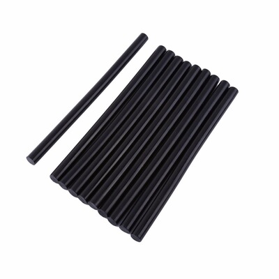 10pcs 11*200mm Melt Glue Sticks DIY Black Color Glue Stick f