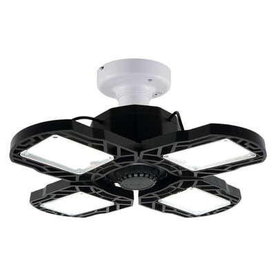 E27 80W Industrial Deformable Lamp Workshop LED Garage Light