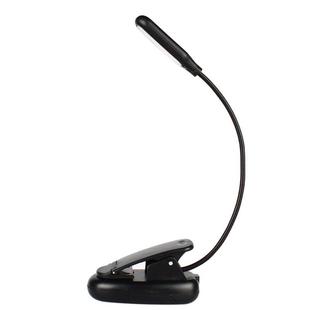 5 LED Bedside Clipon Light Eye Protection Reading Lamp Dorm