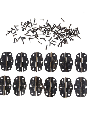 10 PCS Door Butt Hinges Alloy rotated Bronze 30mm x22mmParts