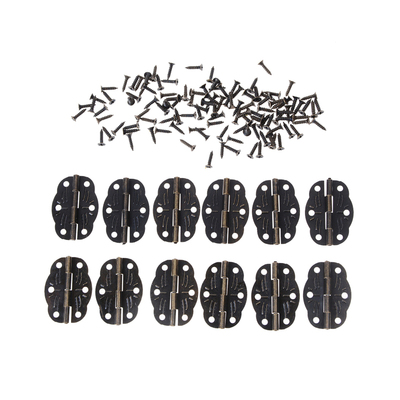10 PCS Door Butt Hinges Alloy rotated Bronze 30mm x22mmParts