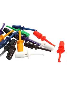 8 Pair Colored Covered Insulation Testing Lead Hook Clip Cla