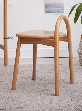 Nordic Living Room Chairs Home Furniture Solid Wood Makeup