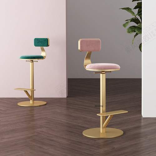Nordic Bar Chair Designer High Chair Home Ins Luxury
