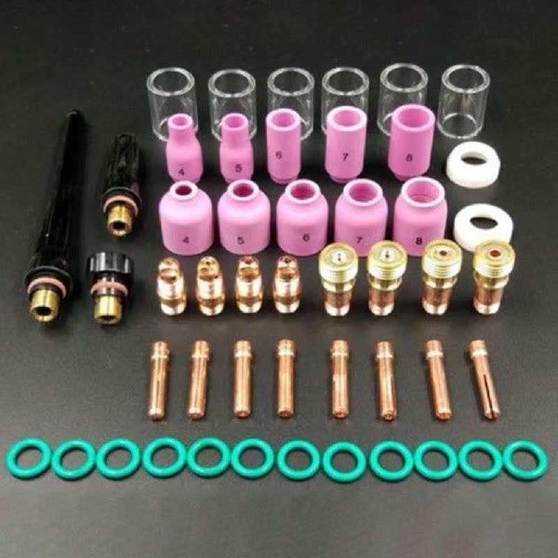49pcs With Screen Welding Torch Kit Practical Accessories