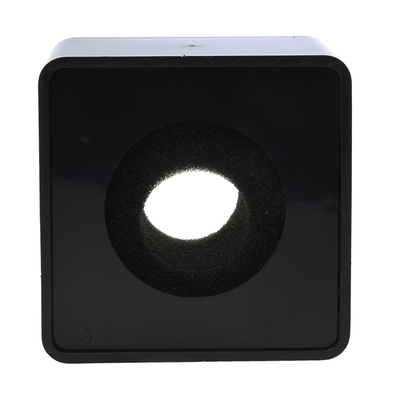 Black ABS Mic mini  phone Interview Square Logo Flag Station