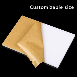 *2/3/5/8/10/15mm White Acrylic Sheet  Custom Size And Shape