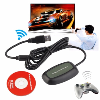 USB 2.0 PC Controller Gaming USB Receiver Adapter For Micros