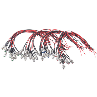 10PCS LED Signal Light DC 12V Indicator Light LED Emergency