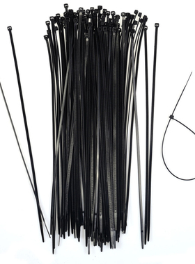 1000 pcs 40 lbs 12 inch Nylon Trim Wrap Cable Loop Ties Wire
