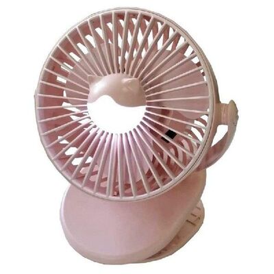 USB Desk Fan Rechargeable Battery Powered Fan Operated Mini