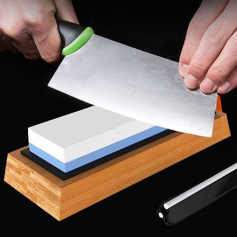 1pcs knife sharpening 1000/6000 grit stone kitchen