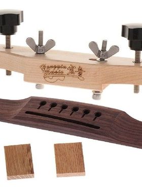 Durable Acoustic Guitar Rosewood Left-handed Bridge with
