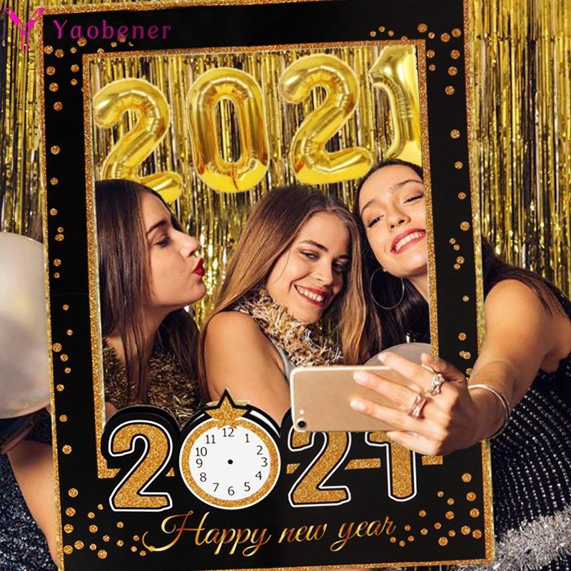 2021 happy new year christmas decoration for home photo boo