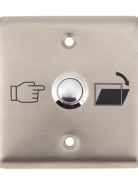 NO NC ElectroLock with Exit Button Door Access Control Syste