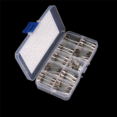 72Pcs 6 x 30mm Fast-bFuse Mix Set With Box Electrical Assort