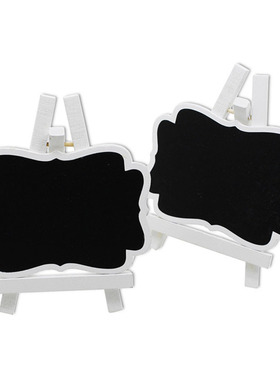 10pcs Weddings Easel Wood Framed Price Tags Lightweight Craf