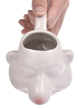 Ceramic Big Nose Egg Yolk Separator Bogeyman Snot Egg