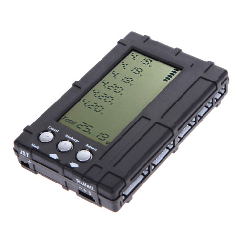 2s 3s 4s 6s Lipo LiFe Battery Balancer LCD Voltage Meter Tes