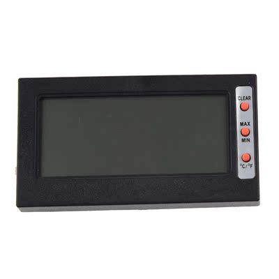 LCD Screen Digital Thermometer C / F hygrometer Max Min Memo