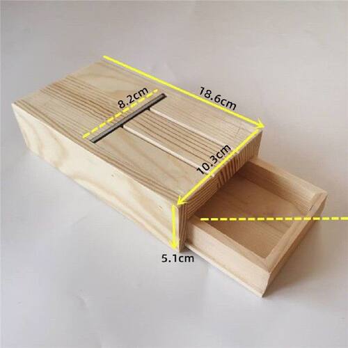 Wood Box Soap Cutter Mold Box Planer Beveler DIY Tool