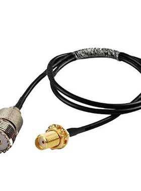 SMA Female to UHF SO239 PL259 Female RG58 Adapter Cable 1M