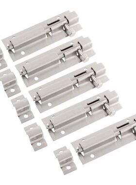 5pcs Latch Slide Lock Door Barrel Bolt Hardware 3 inch