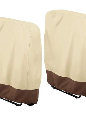 2PCS Outdoor Folding Reclining Chair Cover 190T Waterproof