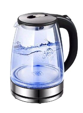 Electric Kettle 1.7L- Electric Glass Tea Kettle Cordless