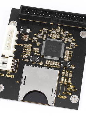 SD SDHC SDXC MMC Card to IDE 40Pin 3.5inch Male Adapter