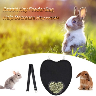 Hot Rabbit Hay Feeder Bag Guinea Pig Hay Feeder Storage