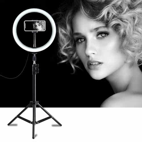 PULUZ Photography LED Selfie Ring Light 10inch Dimmable