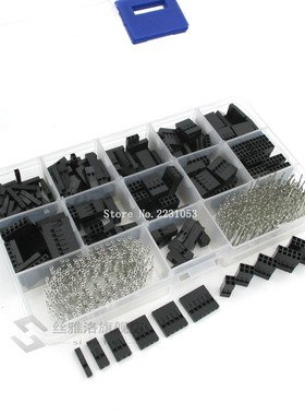 620pcs Dupont Connector 2.54mm, Dupont Cable Jumper Wire Pin