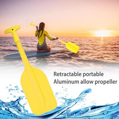 Telescoping Paddle Portable Rafting Boating Paddle Aluminum