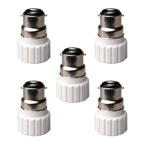 B22 to GU10 Lamp Light Bulb Base Socket Converter Adaptor 5