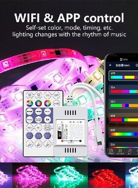 LED Strip Light TV Backlight IR 28 Key Control Wall