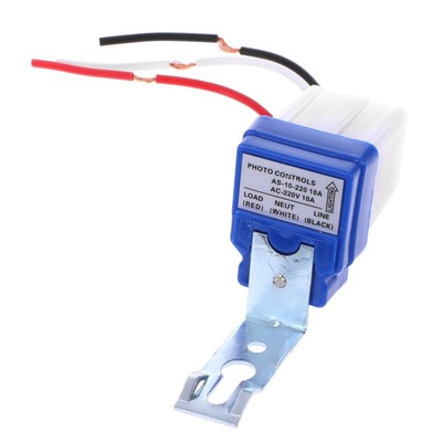 AC 220V 10A On Off Photocell Street Light Photoswitch Sensor