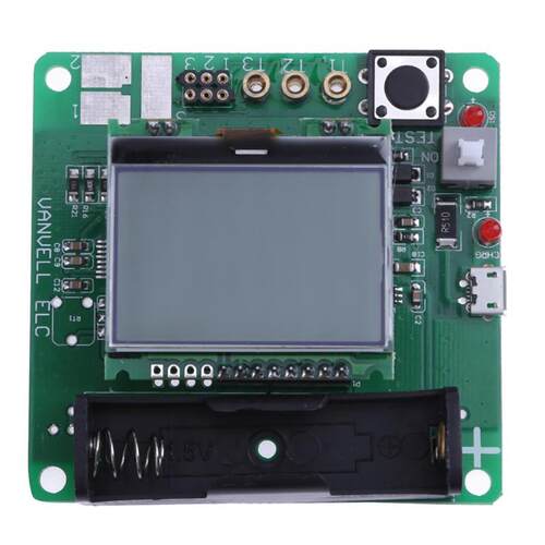 MG328 3.7V LCD Graphic Display Inductor Capacitor ESR Meter