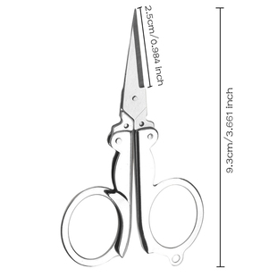 Home Scissors Mini Scissors Travel Scissors Color Silver