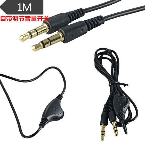 3.5mm  Headphone Audio Extension Cable Cord Male to Male 1M