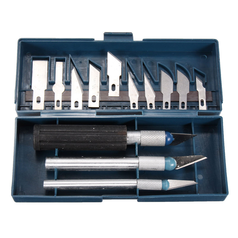 1 Set/13Pcs Multi-Purpose Exacto Hobby Knife For Crafts Art