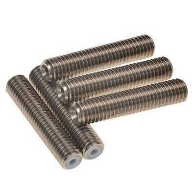 5PCS Barrel M6 X 30 Teflon Nozzle Throat for MK8 Tube Makerb