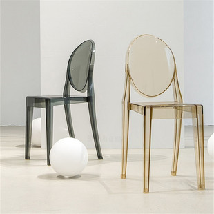Nordic Dining Chairs Transparent Plastic Chairs European