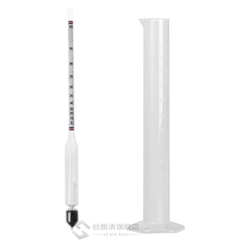 Hydrometer Tester Vintage measuring bottle Set Tools Alcohol
